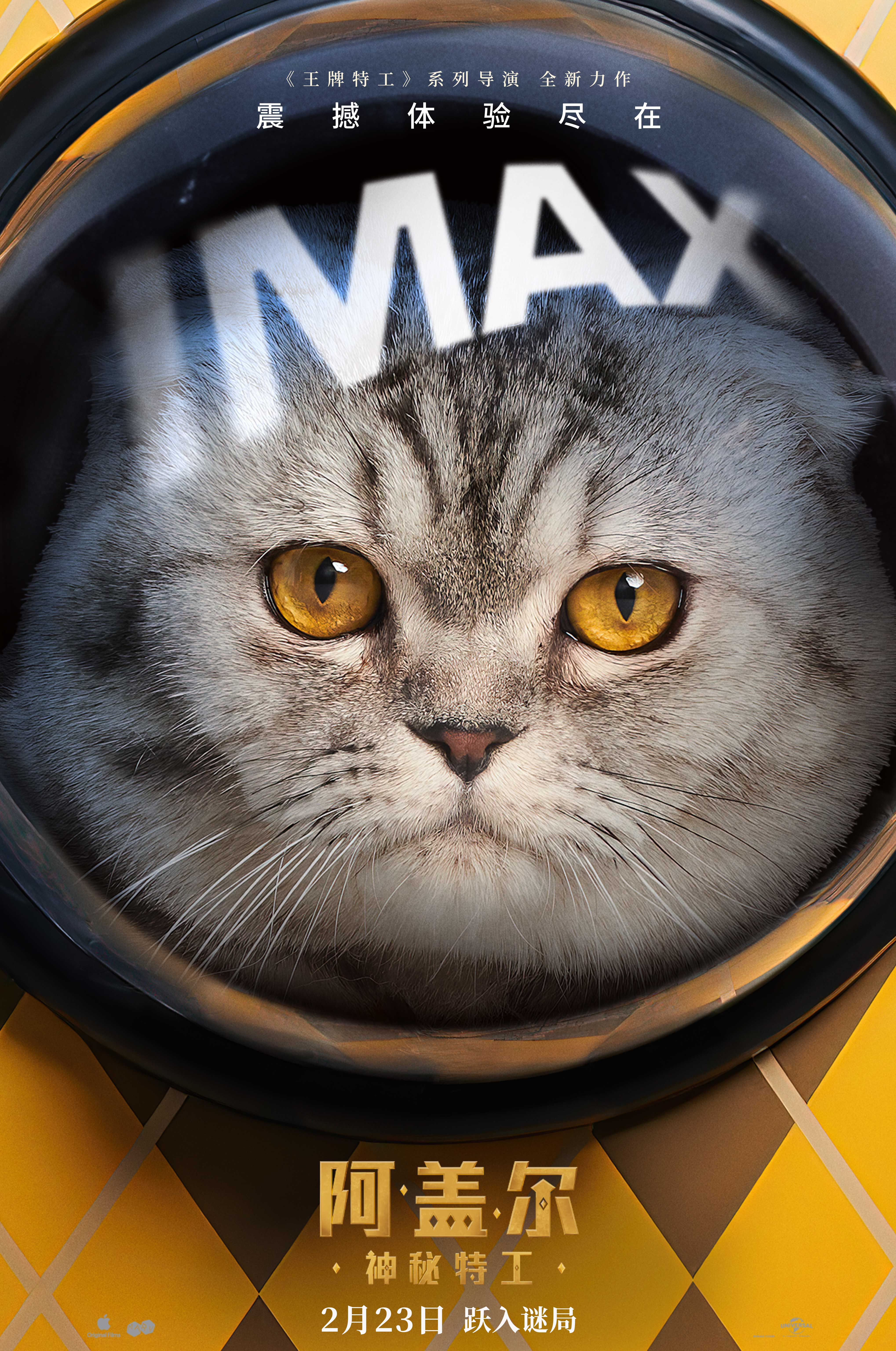 《阿盖尔：神秘特工》发布IMAX专属海报 豪华阵容IMAX开启全球冒险