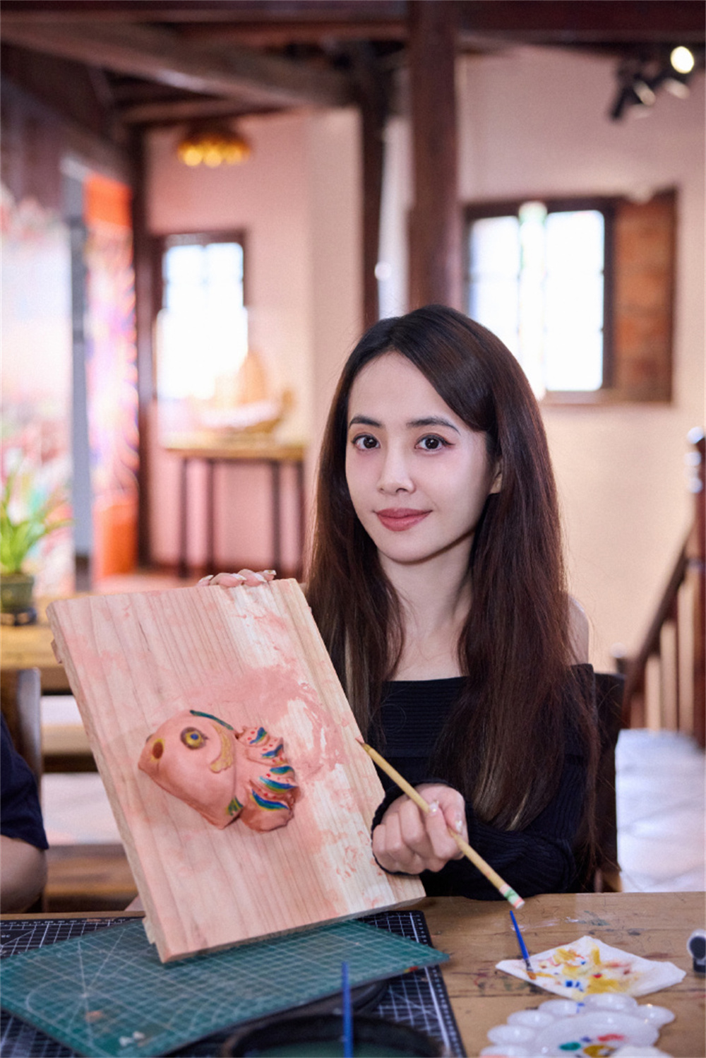 蔡依林展示全妆“美人鱼”.jpg