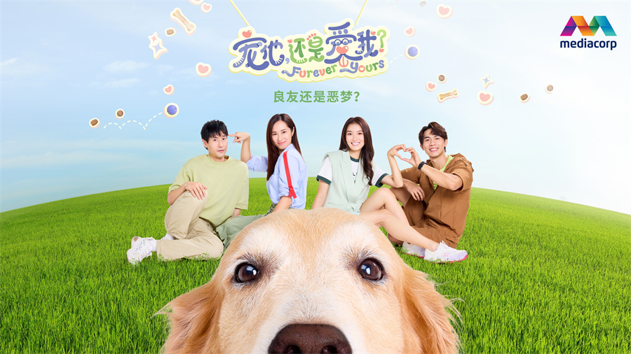  新加坡演员周智慧新剧开播  《宠他，还是爱我》爱人与宠物的两难抉择
