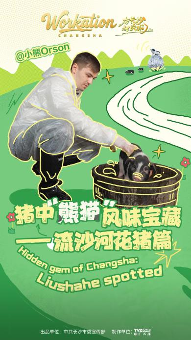 流沙河花猪过得有多“潮”？外国友人《在长沙，都实现》第二季亲测解锁